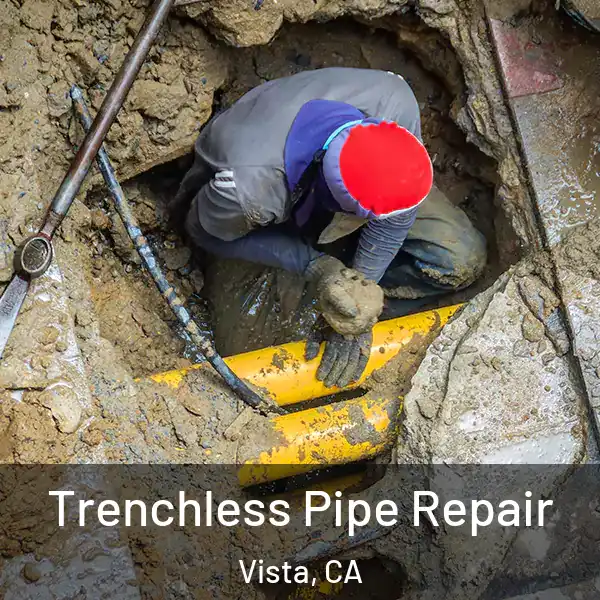  Trenchless Pipe Repair Vista, CA